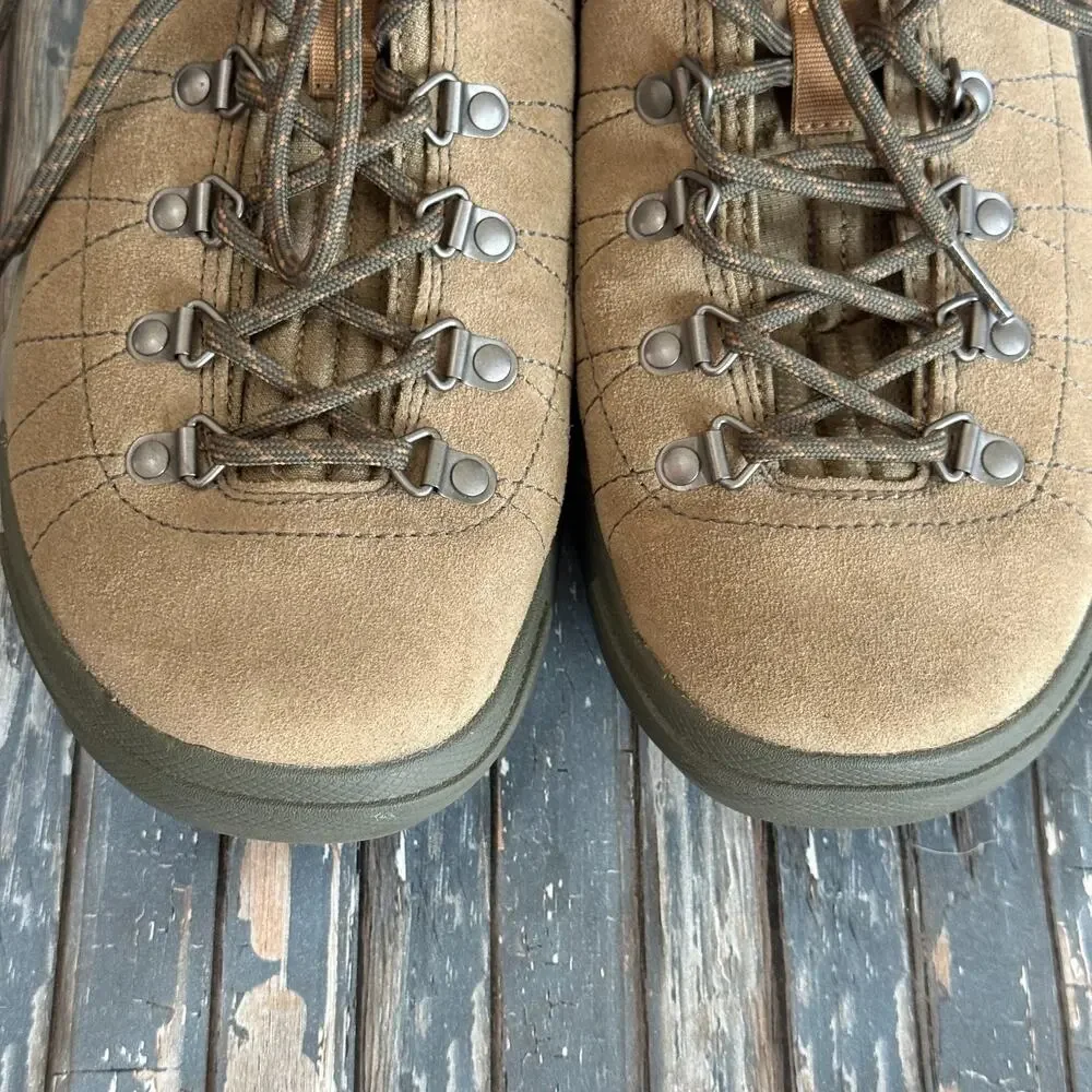Oboz Beal Trail Shoes Mens 9.5 Brown Suede Hiking Cushioned Sneaker NEW